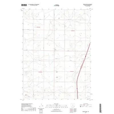 2017 Map of Bristol Ridge, 2017 Print