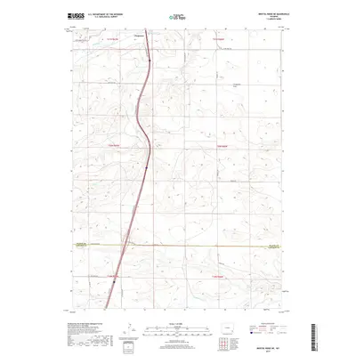 2017 Map of Bristol Ridge NE, 2017 Print