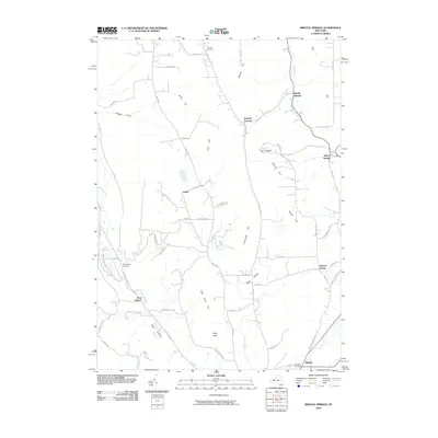 2010 Map of Bristol Springs, 2010 Print