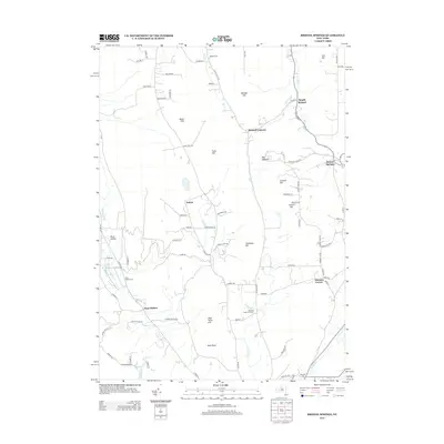 2013 Map of Bristol Springs, 2013 Print