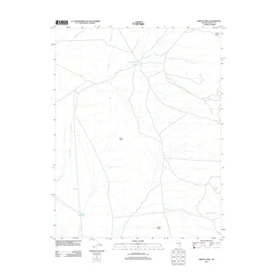 2012 Map of Bristol Well, 2012 Print