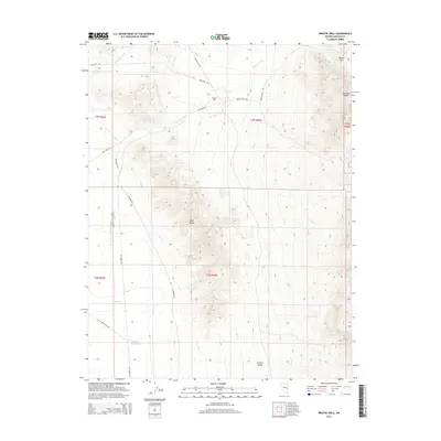 2014 Map of Bristol Well, 2014 Print