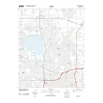 2010 Map of Britton, 2010 Print