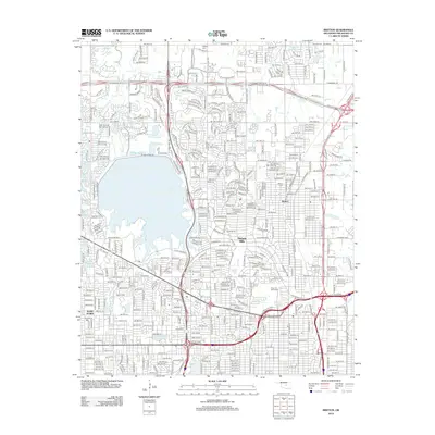 2012 Map of Britton, 2012 Print