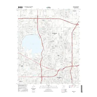 2016 Map of Britton, 2016 Print