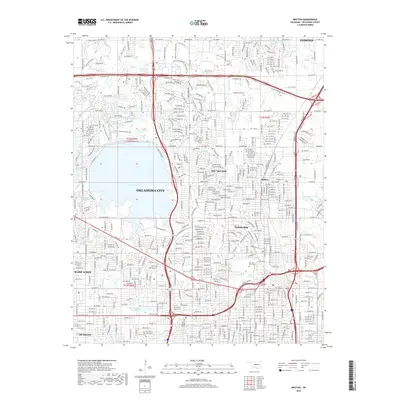 2018 Map of Britton, 2018 Print