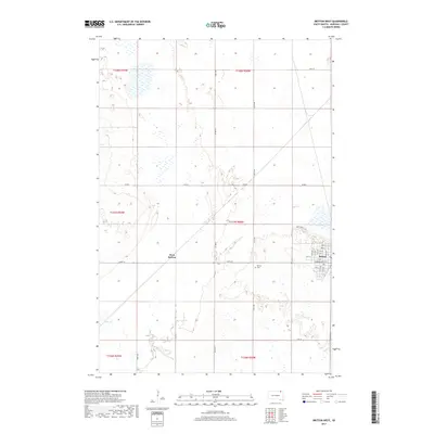 2017 Map of Britton West, 2017 Print