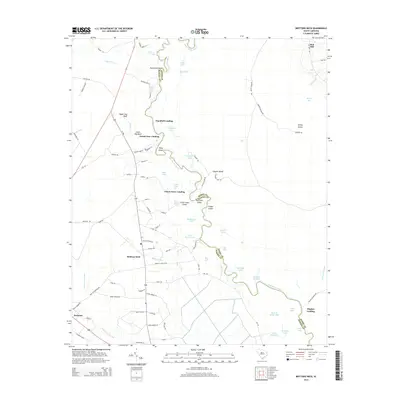 2014 Map of Brittons Neck, 2014 Print