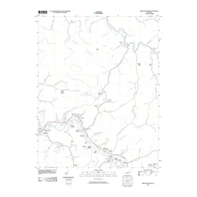 2010 Map of Broad Bottom, 2010 Print