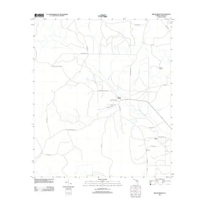 2012 Map of Broad Branch, 2012 Print
