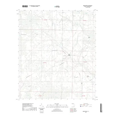 2018 Map of Broad Branch, 2018 Print
