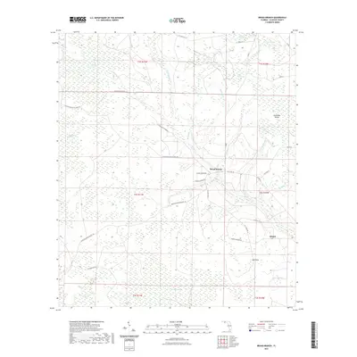 2021 Map of Broad Branch, 2021 Print