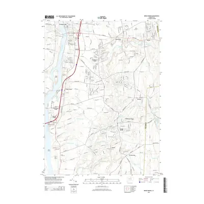 2015 Map of Broad Brook, 2015 Print
