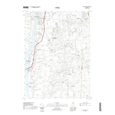 2018 Map of Broad Brook, 2018 Print