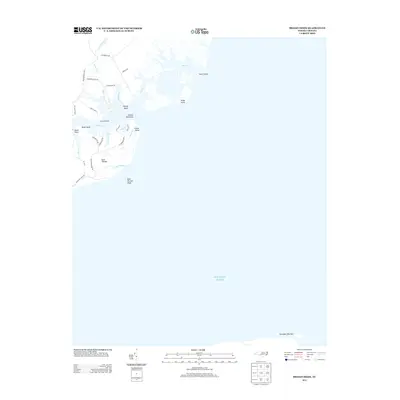 2013 Map of Broad Creek, 2013 Print