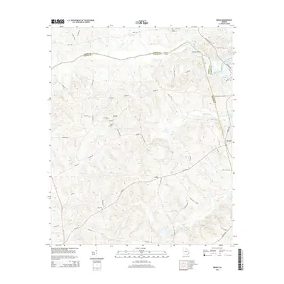 2014 Map of Broad, 2014 Print