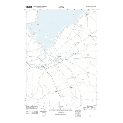 2010 Map of Broadalbin, 2010 Print