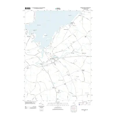 2013 Map of Broadalbin, 2013 Print