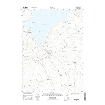 2016 Map of Broadalbin, 2016 Print