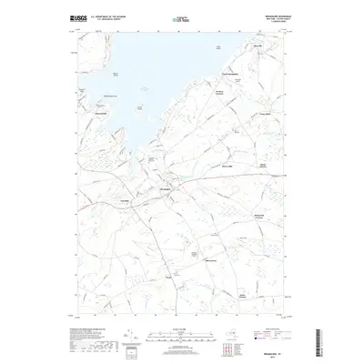 2019 Map of Broadalbin, 2019 Print