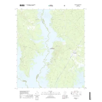 2019 Map of Broaddus, 2019 Print