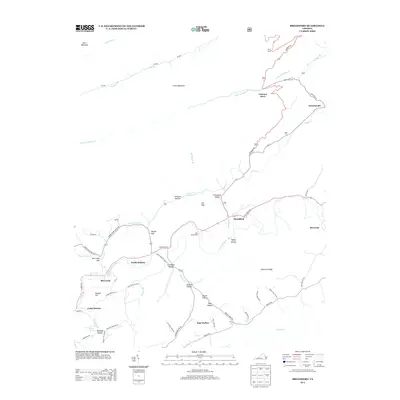 2013 Map of Broadford, 2013 Print