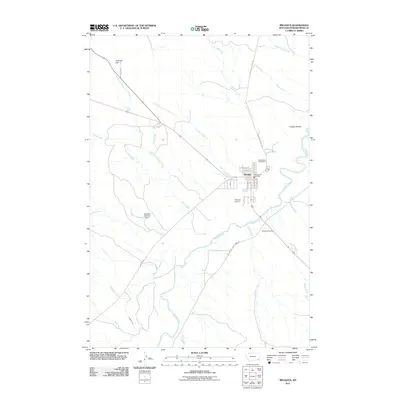 2011 Map of Broadus, 2011 Print