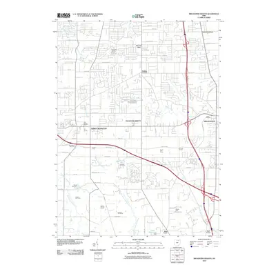 2010 Map of Broadview Heights, 2010 Print