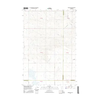 2017 Map of Broadview NE, 2017 Print