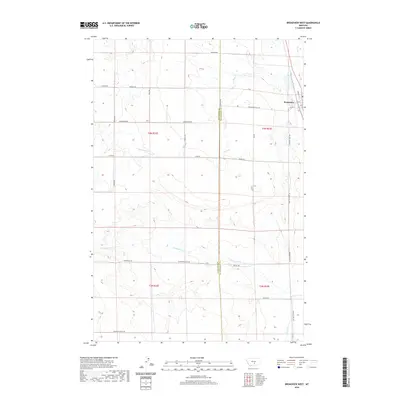 2020 Map of Broadview West, 2020 Print