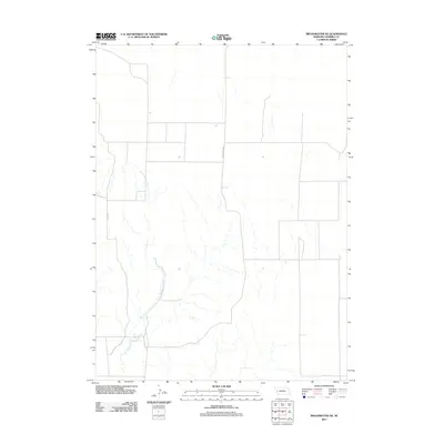 2011 Map of Broadwater NE, 2011 Print
