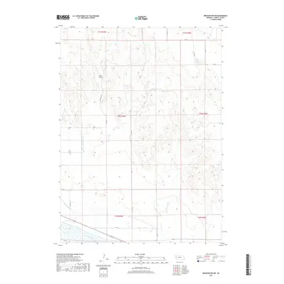2017 Map of Broadwater NW, 2017 Print