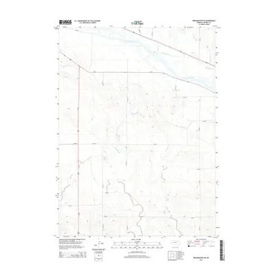2014 Map of Broadwater SW, 2014 Print