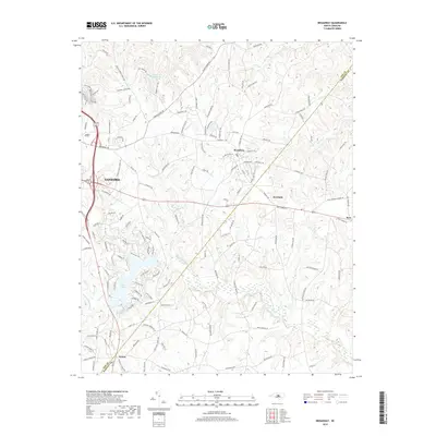 2019 Map of Broadway, 2019 Print