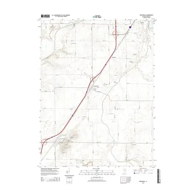 2015 Map of Broadwell, 2015 Print