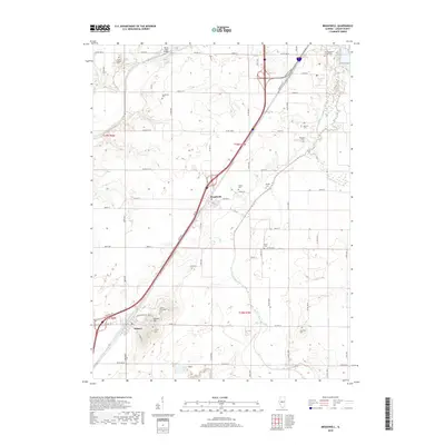 2018 Map of Broadwell, 2018 Print