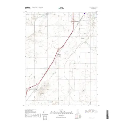 2021 Map of Broadwell, 2021 Print