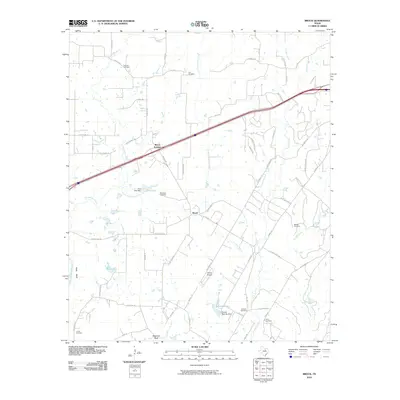 2010 Map of Brock, 2010 Print