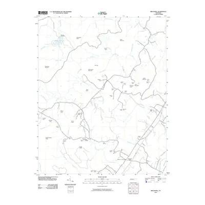2010 Map of Brockdell, 2010 Print