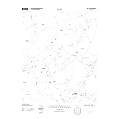 2013 Map of Brockdell, 2013 Print