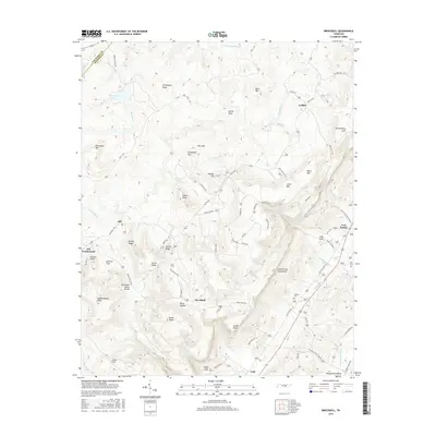 2016 Map of Brockdell, 2016 Print