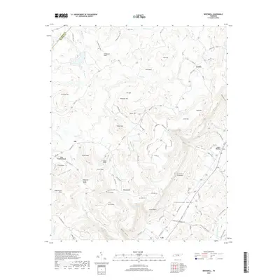 2019 Map of Brockdell, 2019 Print