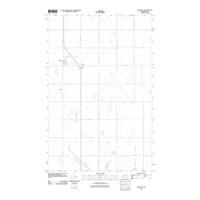 2011 Map of Brocket, 2011 Print