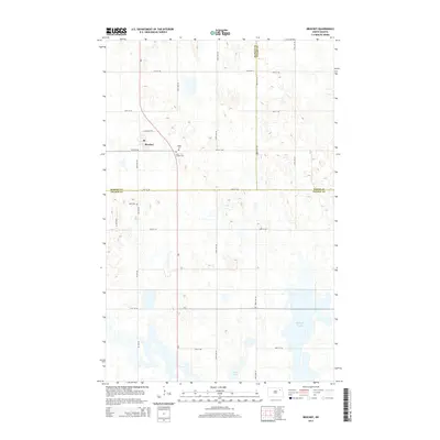 2014 Map of Brocket, 2014 Print