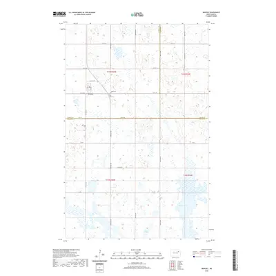 2020 Map of Brocket, 2020 Print
