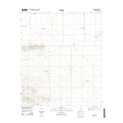 2013 Map of Brockman, 2013 Print