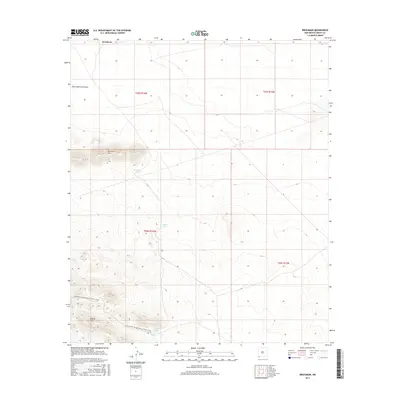 2017 Map of Brockman, 2017 Print