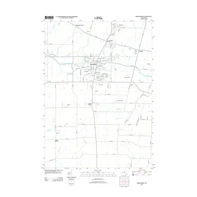 2013 Map of Brockport, 2013 Print