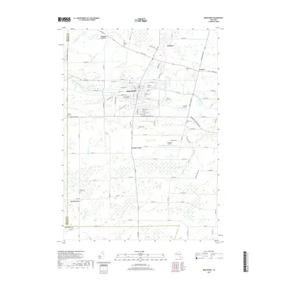 2019 Map of Brockport, 2019 Print