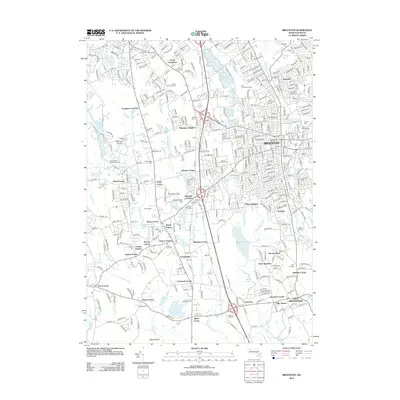 2012 Map of Brockton, 2012 Print